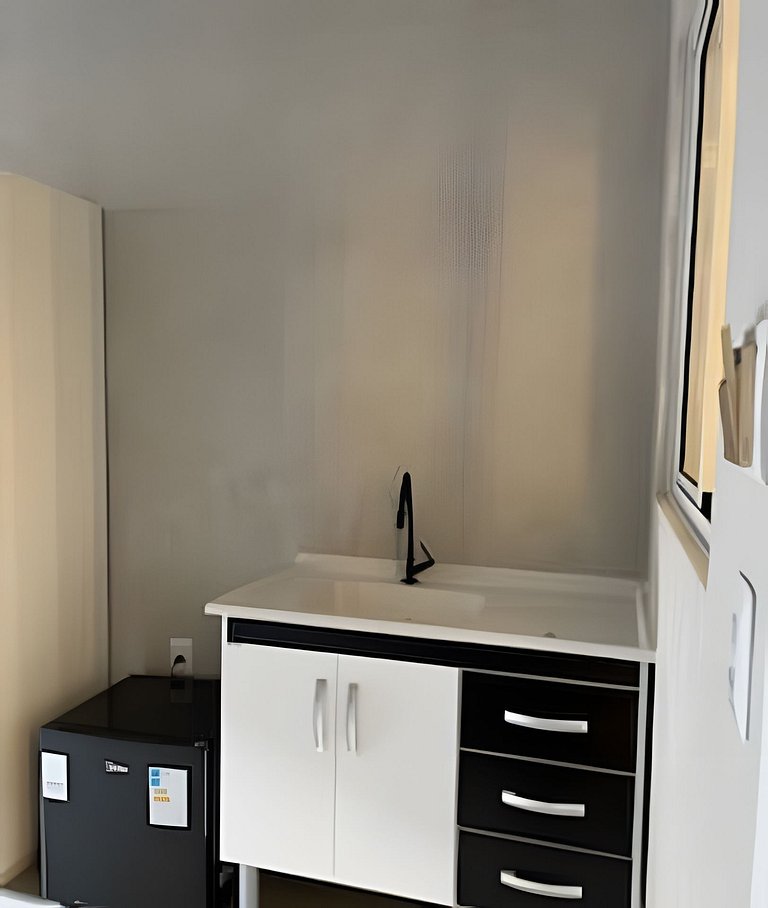 #107 Suíte Titânio, Moderna & Minimalista