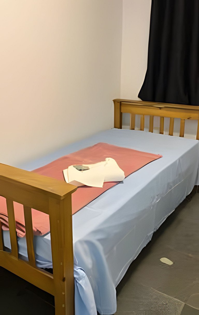 #144 Quarto Individual Confortável e Moderno.
