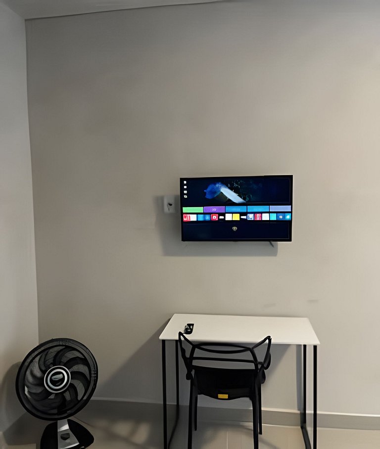 #113 Suíte Cinza Urbano • c/Vaga • Centro