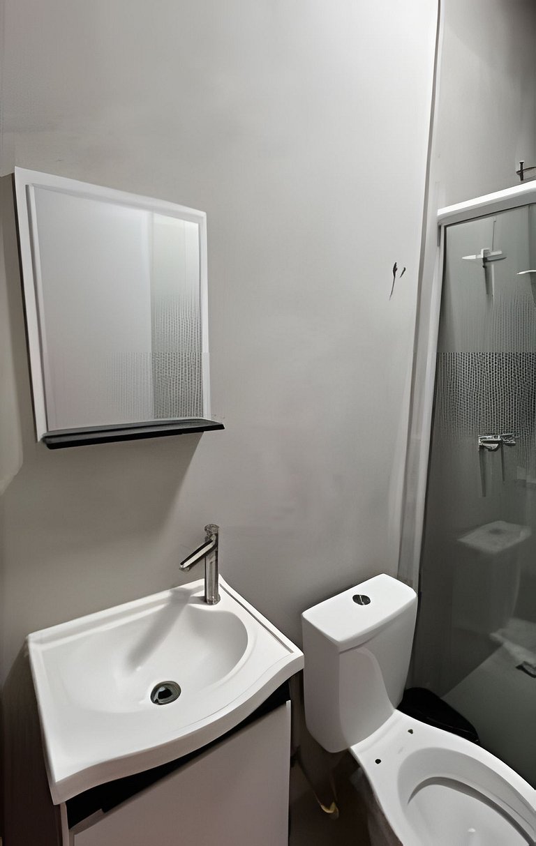 #113 Suíte Cinza Urbano • c/Vaga • Centro