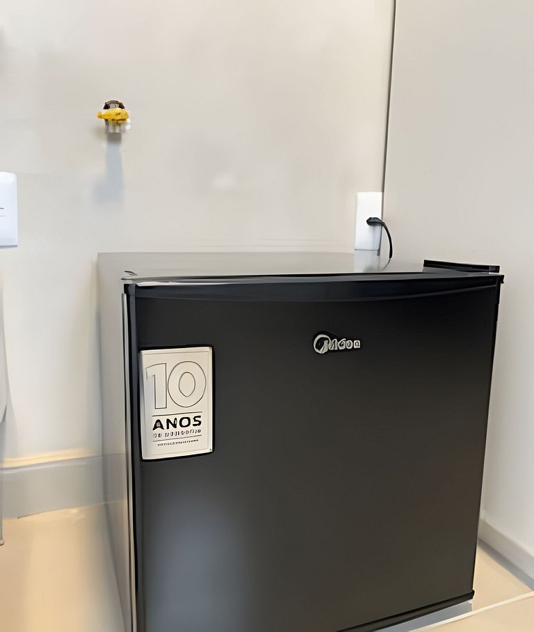 #117 Suíte Inox Aconchegante c/Vaga • Centro