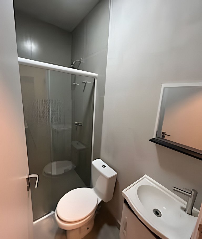 #110 Suíte Aço Escovado Aconchegante e Essencial