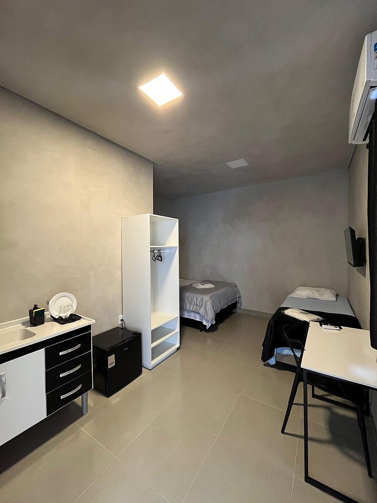 #105 Suíte Onix Moderna e Aconchegante