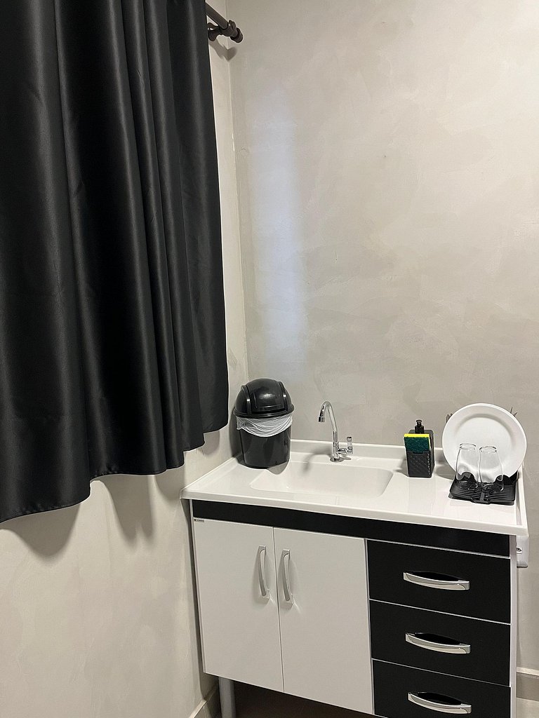 #105 Suíte Onix Moderna e Aconchegante