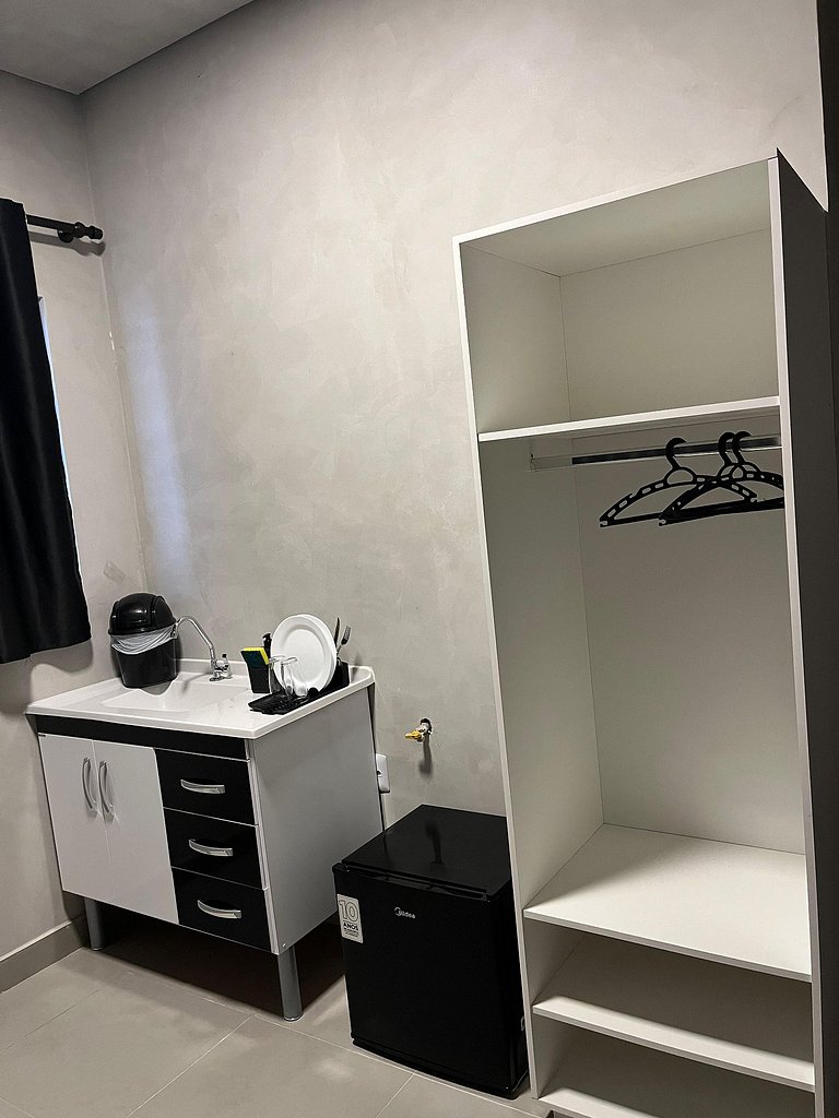 #105 Suíte Onix Moderna e Aconchegante