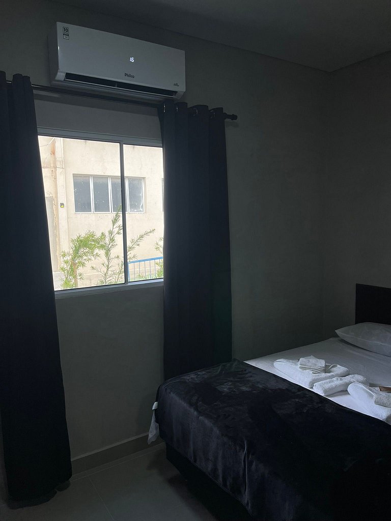 #108 Suíte Basalto Acolhedor c/vaga • Centro