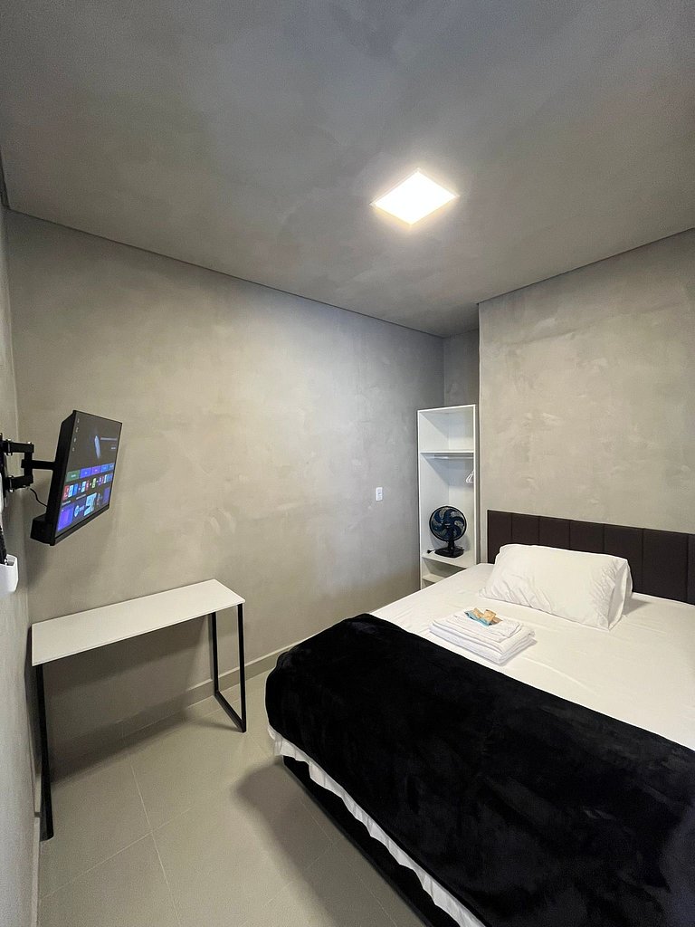 #116 Suíte Alumínio, Leve, Moderna, c/ vaga