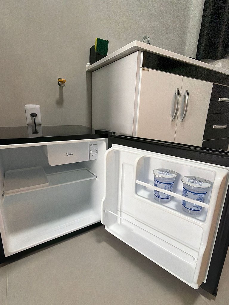 #106 Suíte Aço Negro • Loft Moderno e Industrial