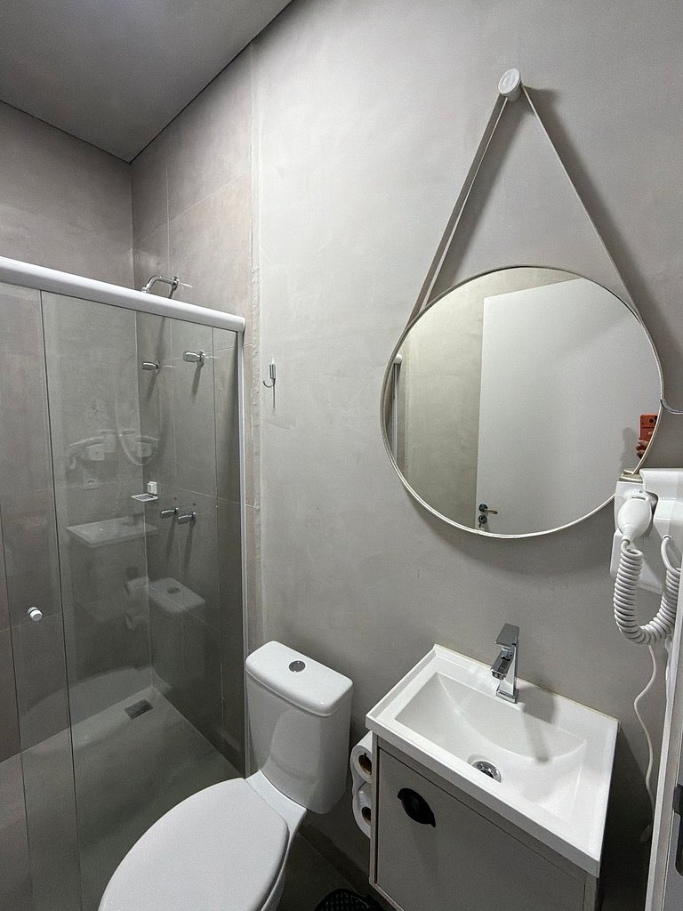 #106 Suíte Aço Negro • Loft Moderno e Industrial